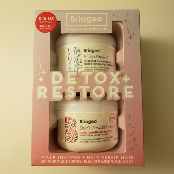 Briogeo Detox + Restore Kit BRAND NEW IN BOX! - Picture 9 of 9